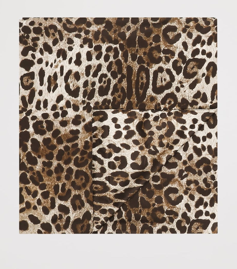 Dolce&Gabbana leopard print king duvet cover 260cm x 220cm - British product