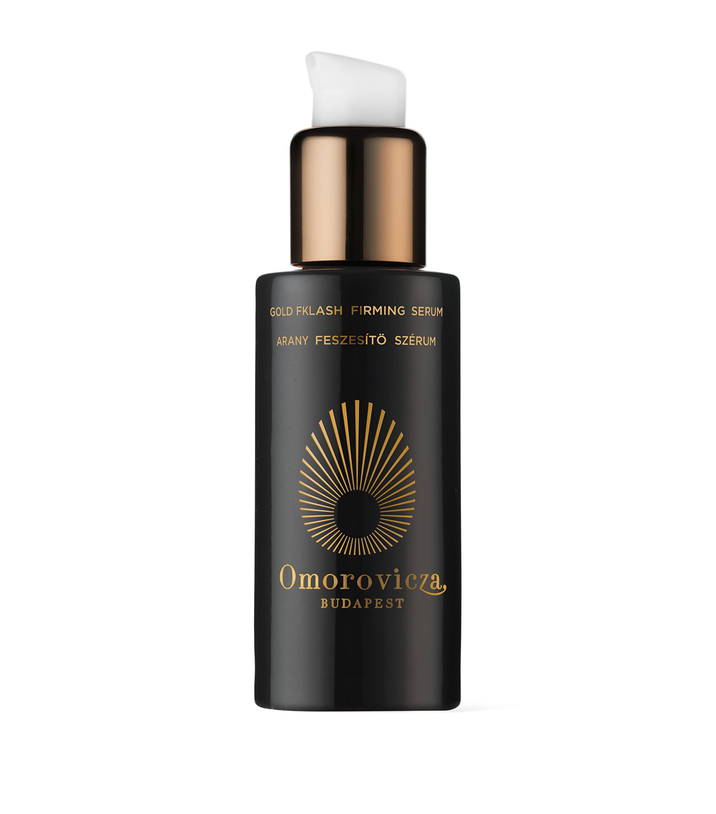 Omorovicza Gold Flash Firming face serum, imported from the UK