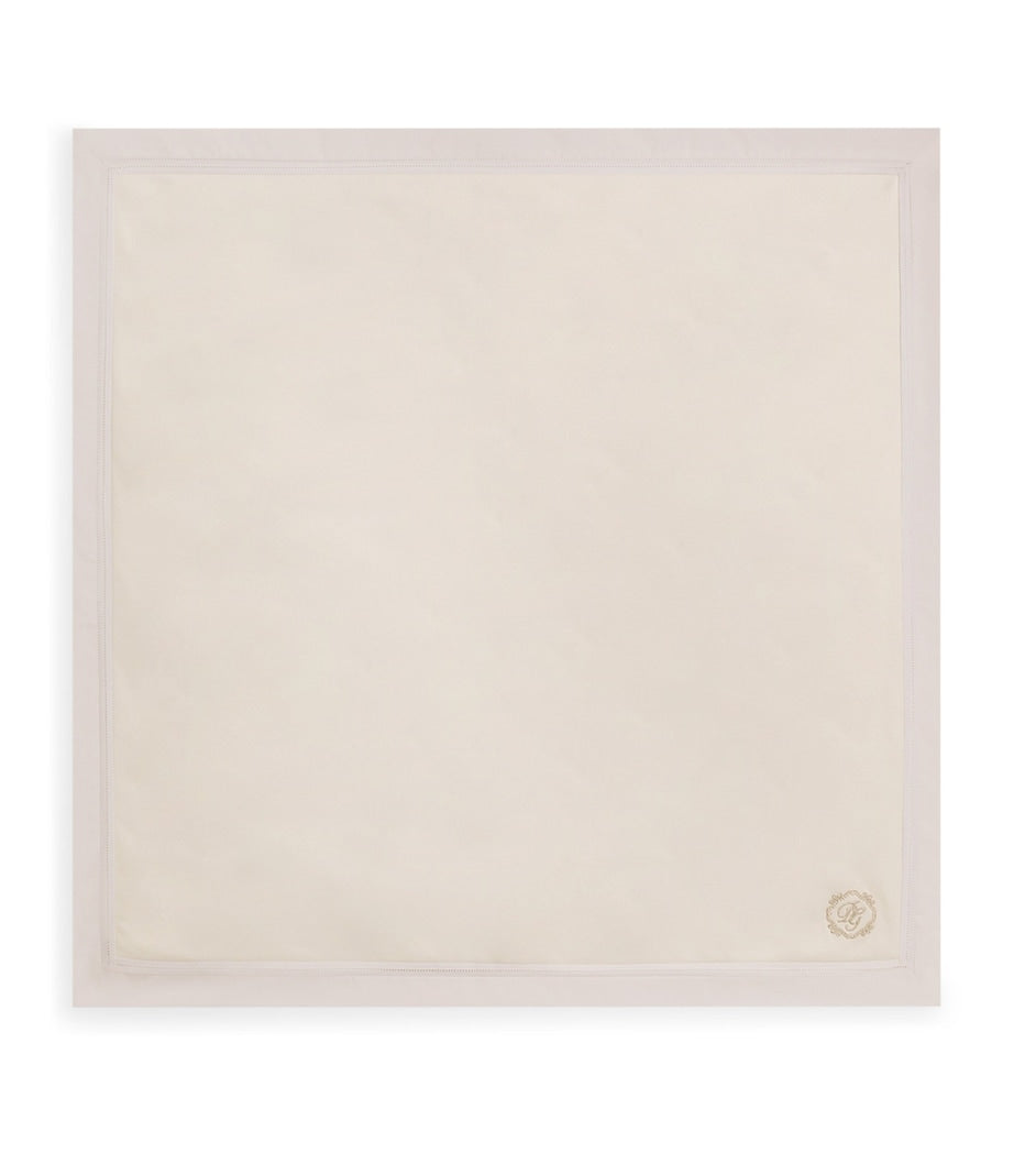 Dolce&Gabbana Kids embroidered blanket 72cm x 72cm - British product