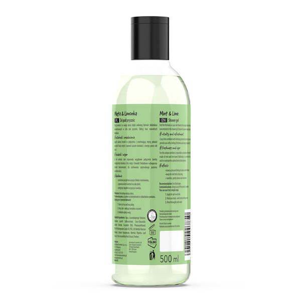 Apis Energy Shot Mint & Lime Shower Gel 500ml, UK version