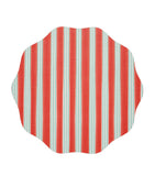 Chilewich x Meri Meri Festive Stripes placemat 38cm - British product