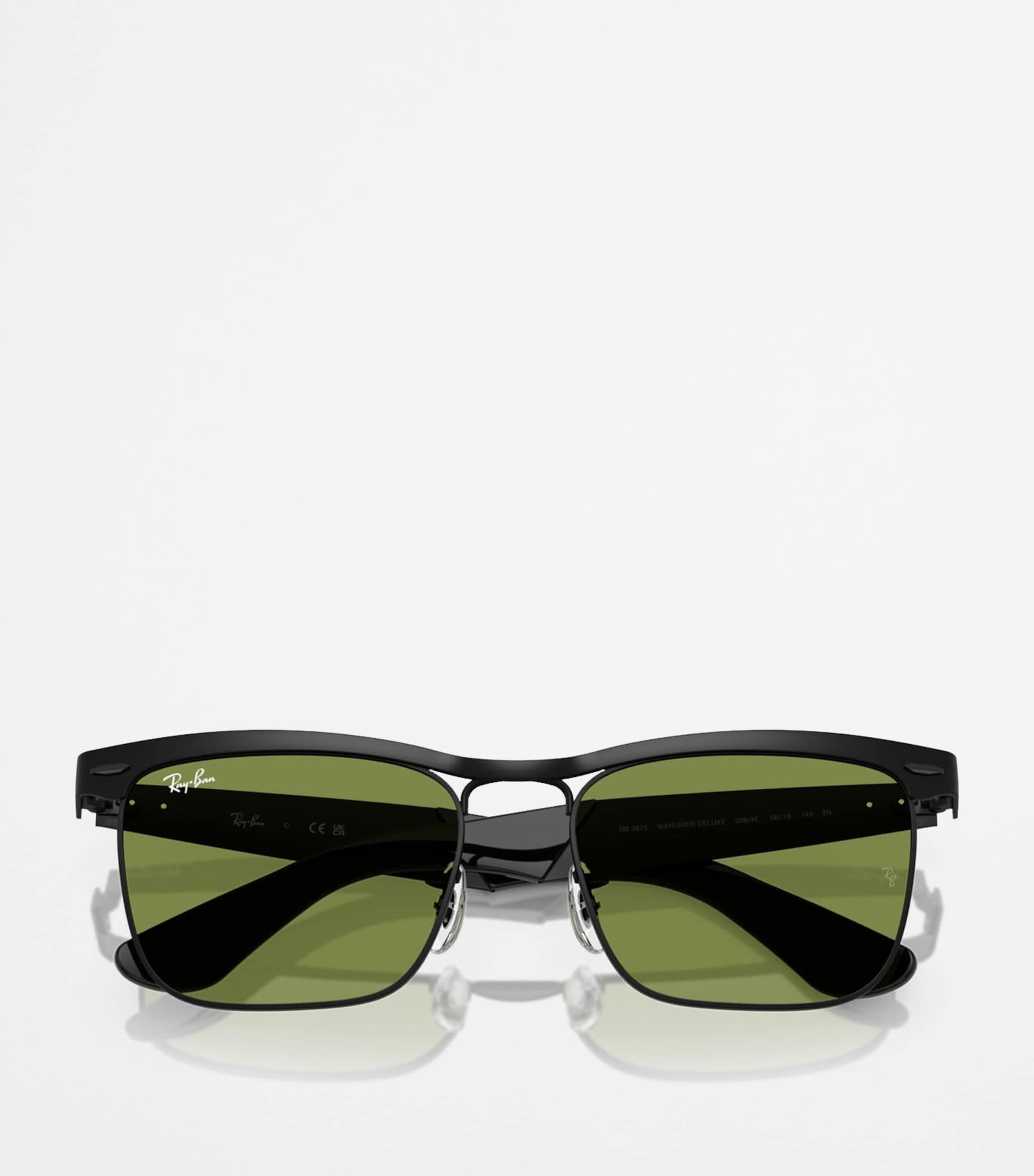 Ray-Ban Wayfarer Deluxe square sunglasses metal frame, UK version