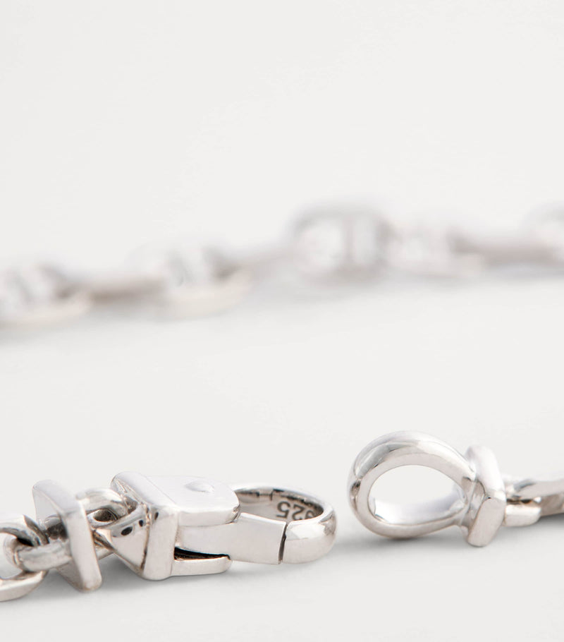 Tom Wood sterling silver cable bracelet - British product