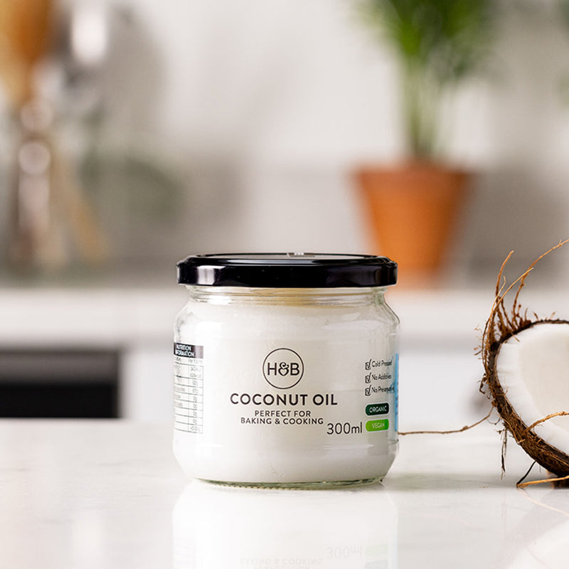 Holland Barrett Coconut Oil Organic Virgin 300ml, UK version