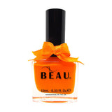 BEAU Polish What You Cyan Neon Nail Polish 10ml GOODS Superdrug Neon Orange  