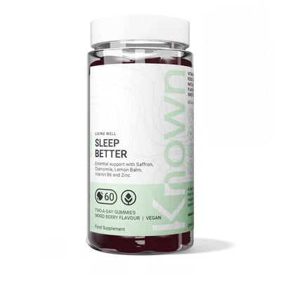 Superdrug Known Nutrition Sleep Better Mixed Berry Sleep Gummy Supplement- Buy online at McGrocer