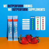 Revival kids multivitamin drink strawberry water flavour 6-pack, imported from the UK