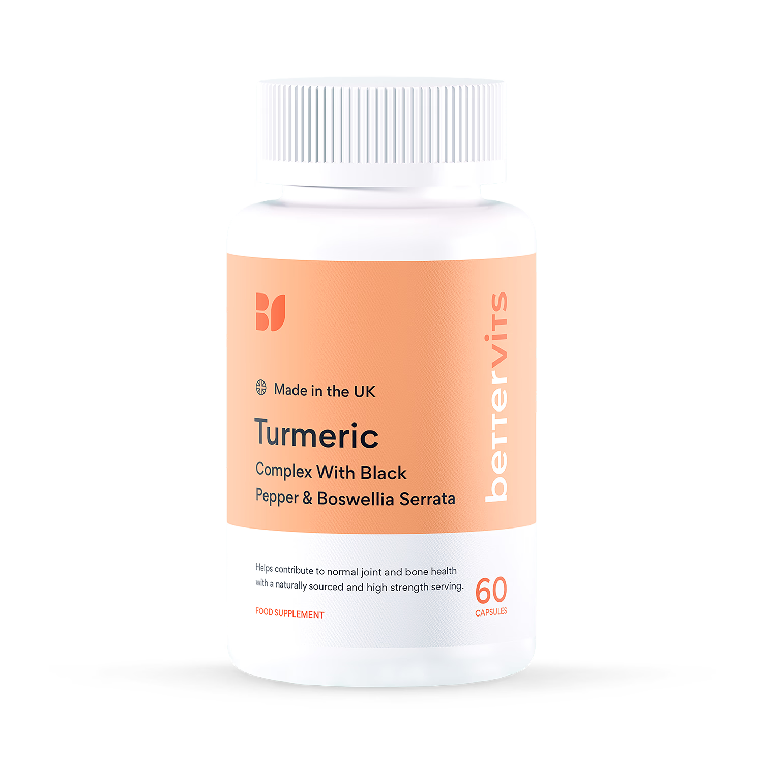 Turmeric Complex 60 capsules, imported from the UK