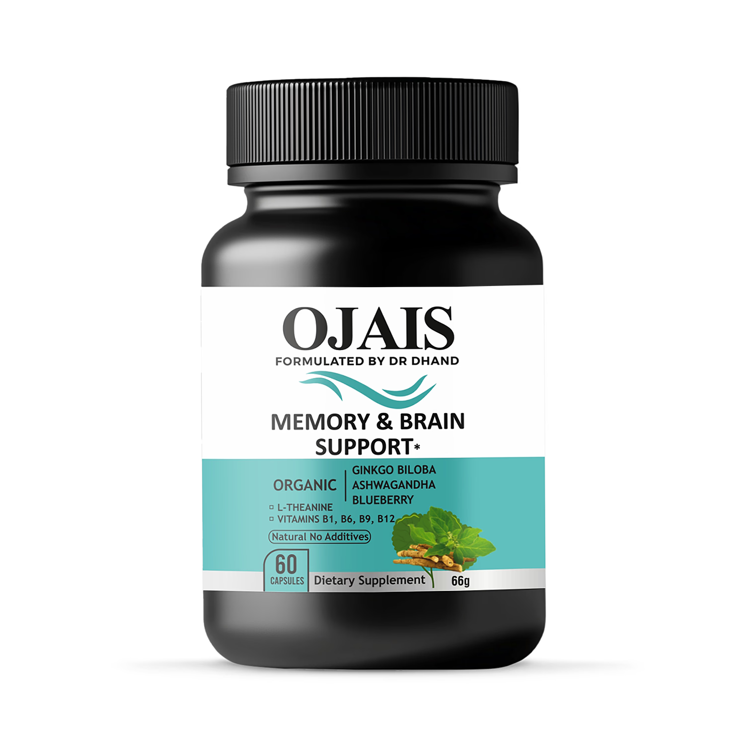 Brain support supplement 60 capsules, UK version