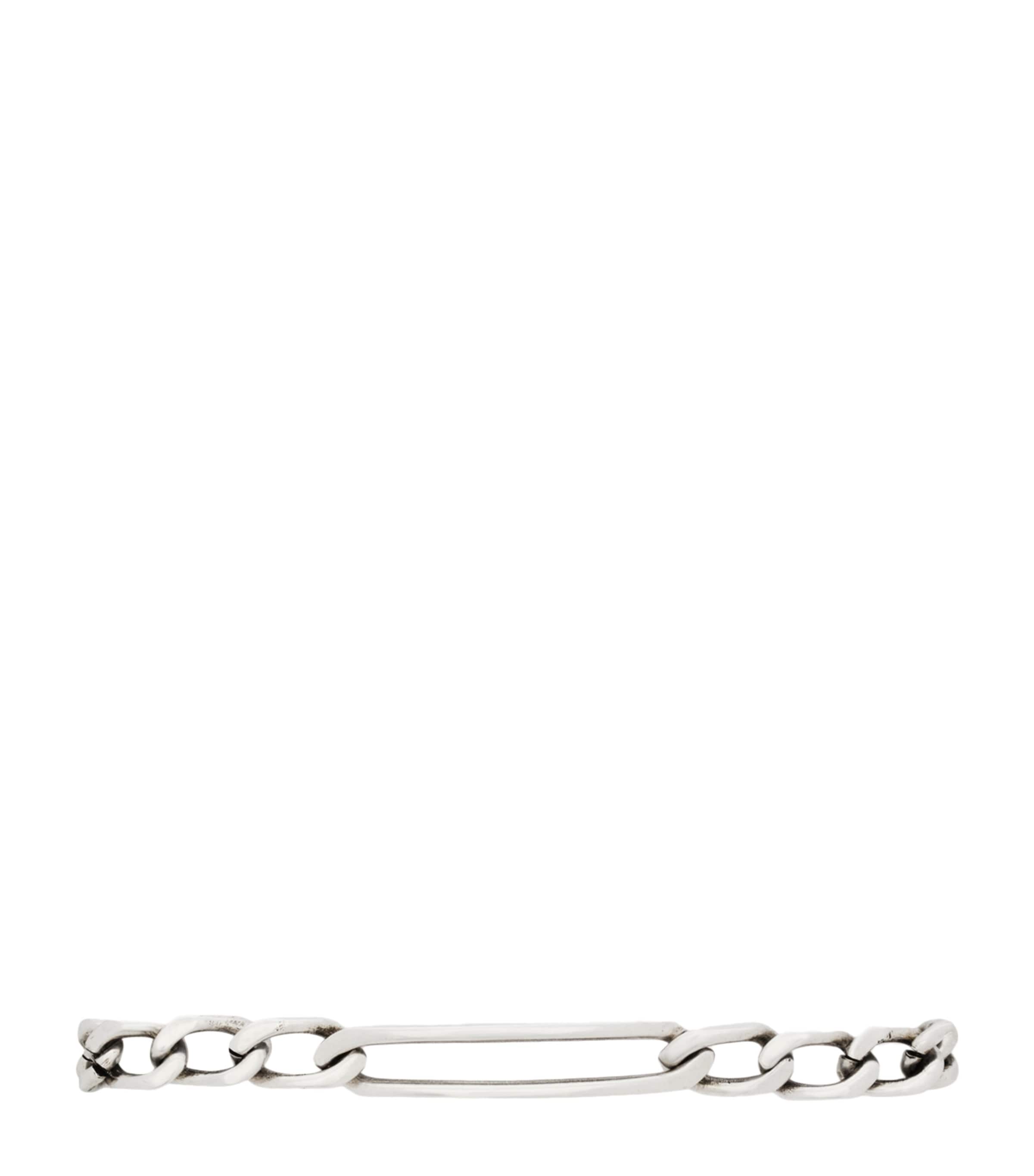Saint Laurent Gourmette Maillon chain bracelet - British product