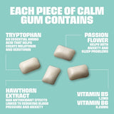 BLOCKHEAD Calm Gum - 12 Pack (84 Pieces) GOODS Superdrug   