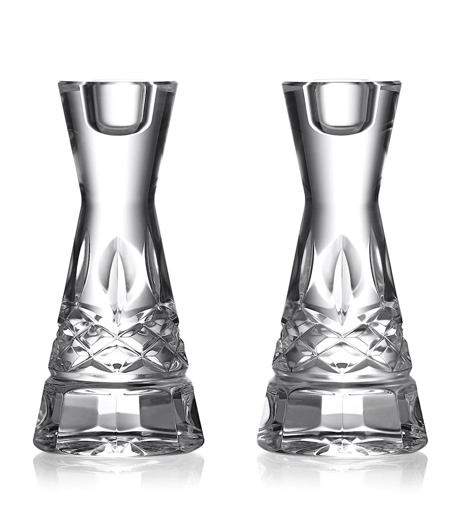 Waterford Lismore Essence candlesticks 15cm (British brand)