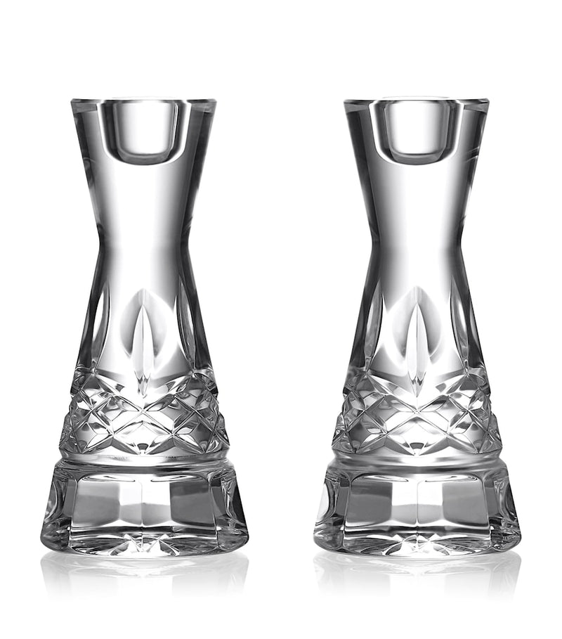 Waterford Lismore Essence candlesticks 15cm (British brand)