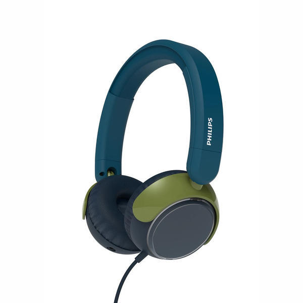 Philips TAK2000 Wired On-Ear Headphones (Teal)