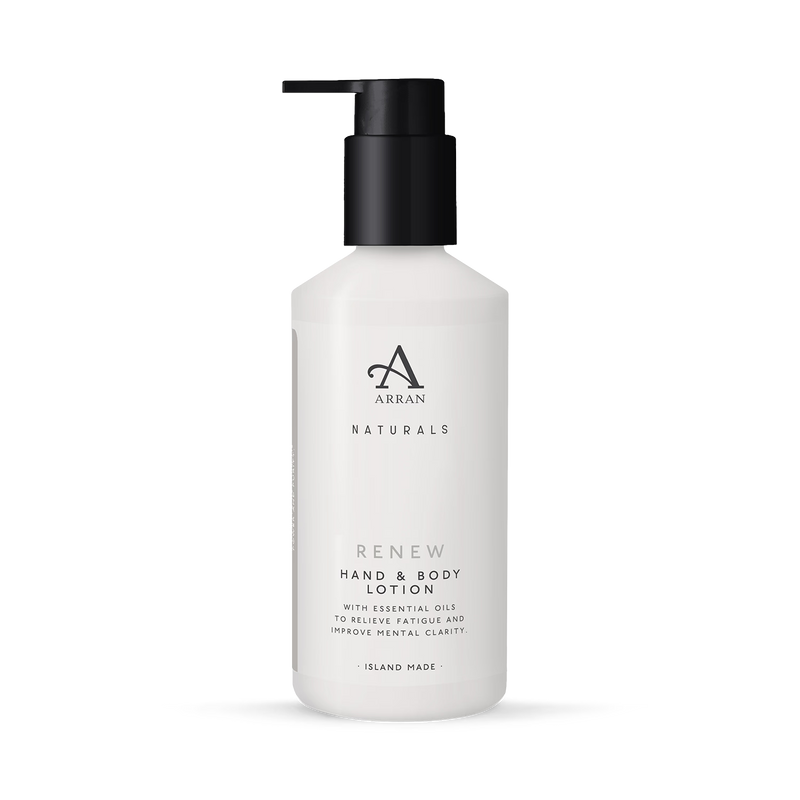 ARRAN Hand & Body Lotion Ylang Cedarwood 250ml, imported from the UK
