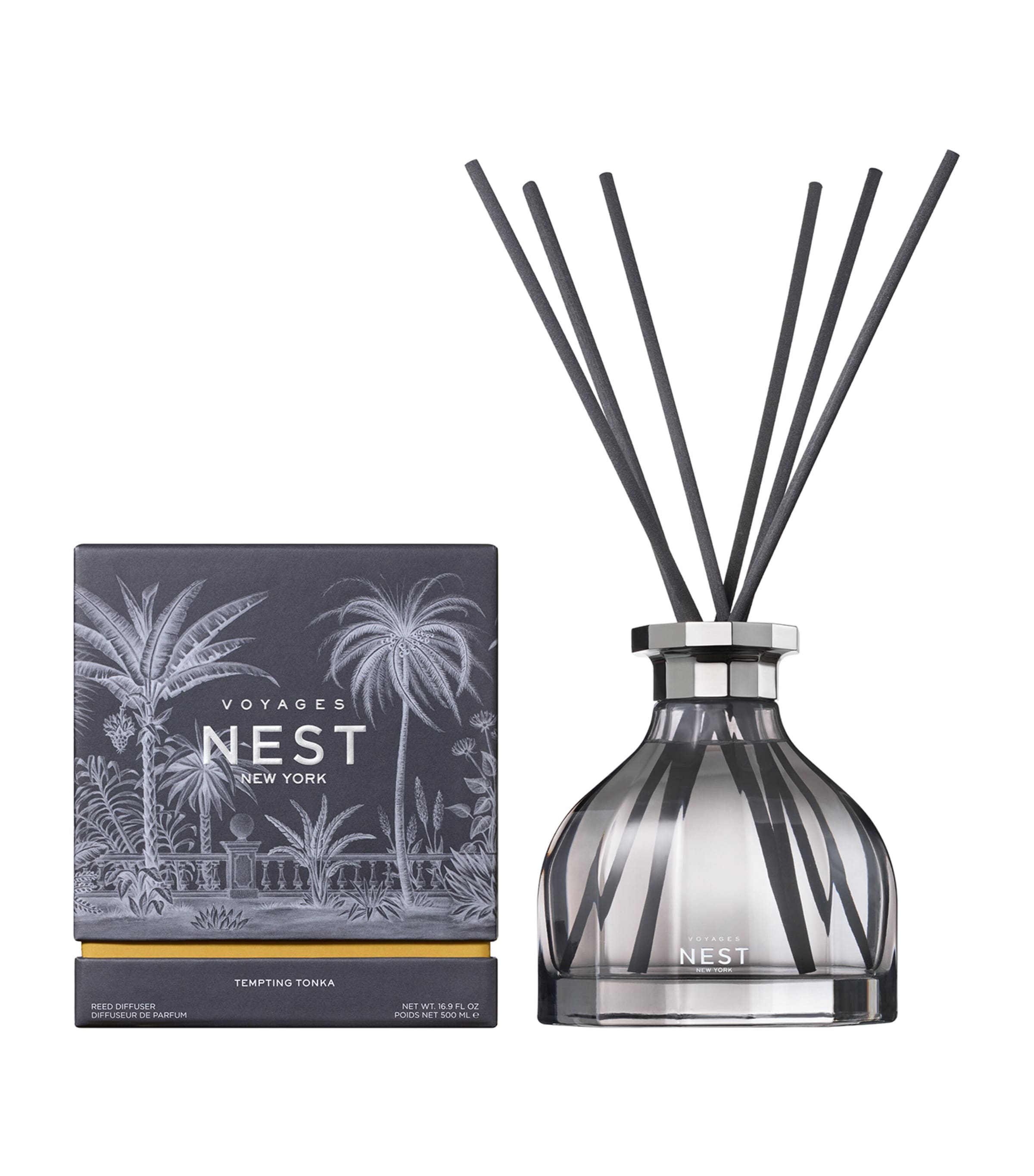 NEST New York Tempting Tonka reed diffuser 500ml, imported from the UK