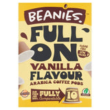 Beanies Vanilla Flavoured Fully Compostable Coffee Pods   10 per pack