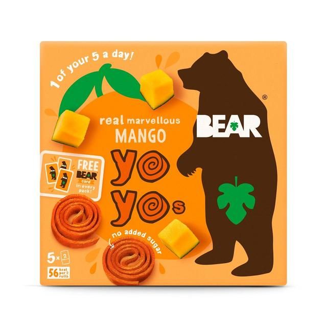 BEAR Fruit Yoyos Mango Multipack   5 x 20g