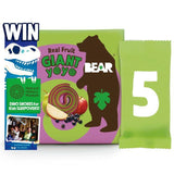 BEAR GIANT Fruit Yoyos Apple & Blackcurrant Multipack   5 x 20g