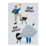 Bear Grylls Dad Grills Father's Day Card