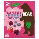 BEAR Pure Fruit Paws Raspberry & Blueberry 5 Pack