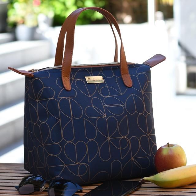 Beau & Elliot Navy Luxury Lunch Tote