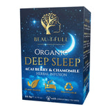 Beau-T-Full Tea Organic Deep Sleep Tea Bags, 6 x 15 Pack