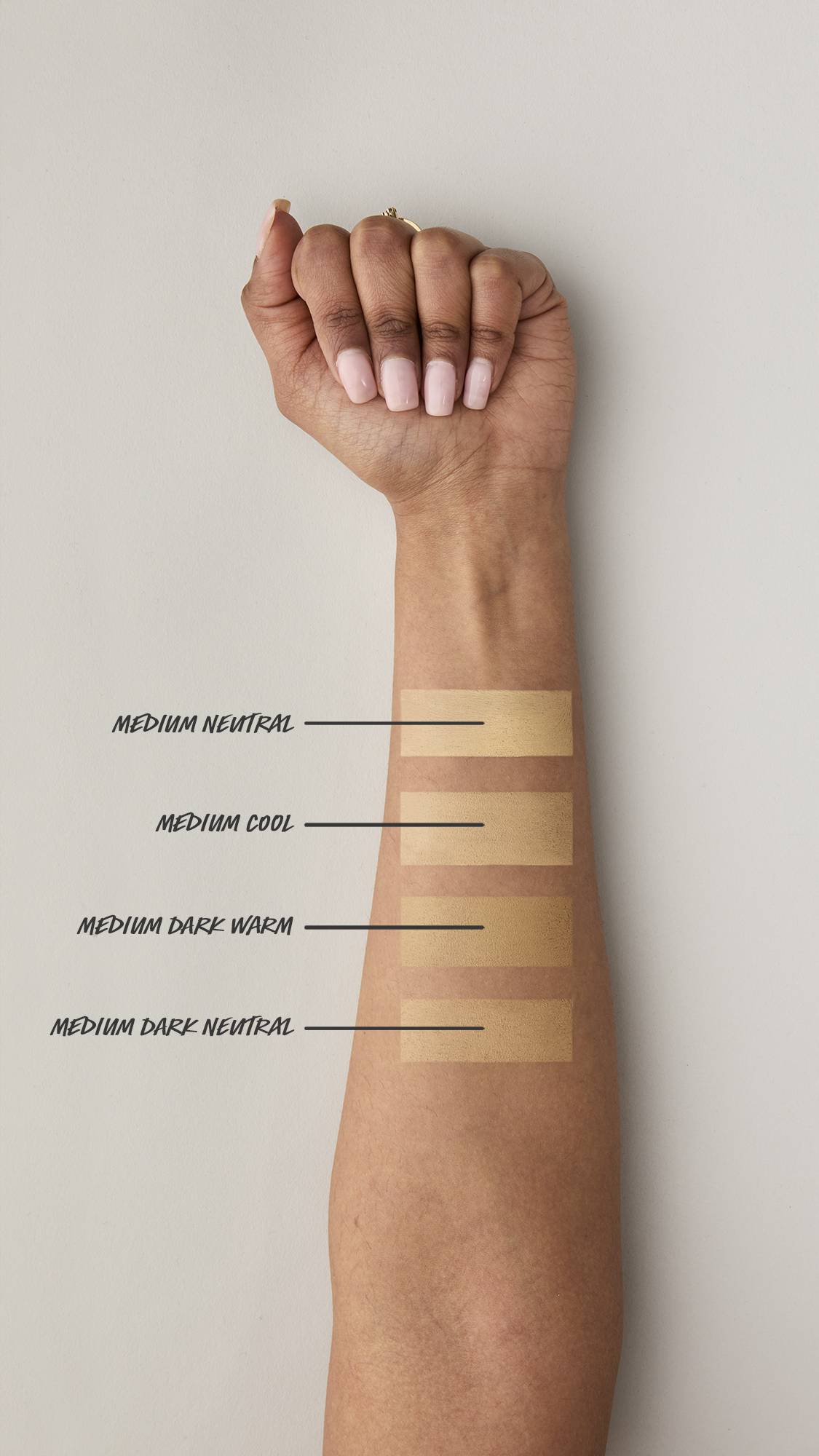 Lush beauty balm push pigment in medium neutral (British brand)