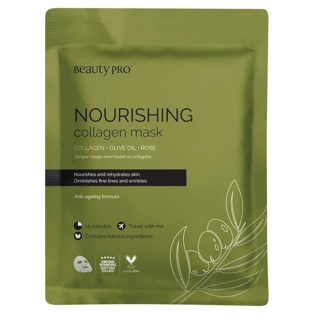 BeautyPro Nourishing Collagen Mask with Olive Extract 23g