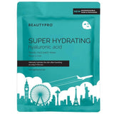 BEAUTYPRO Super Hydrating Hyaluronic Acid Travel Face Sheet Mask   30ml