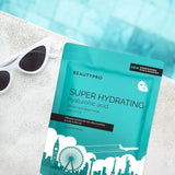 BEAUTYPRO Super Hydrating Hyaluronic Acid Travel Face Sheet Mask   30ml