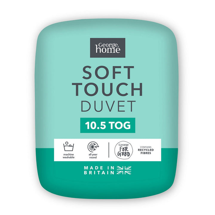 George Home 10.5 Tog Soft Touch mikrokuituliina King-peitto