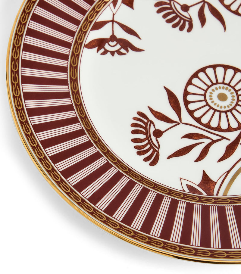 Wedgwood bone china red splendour plate 20cm (British brand)