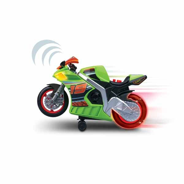 Nikko Wheelie Bike Nitro Race Bike in green - British product
