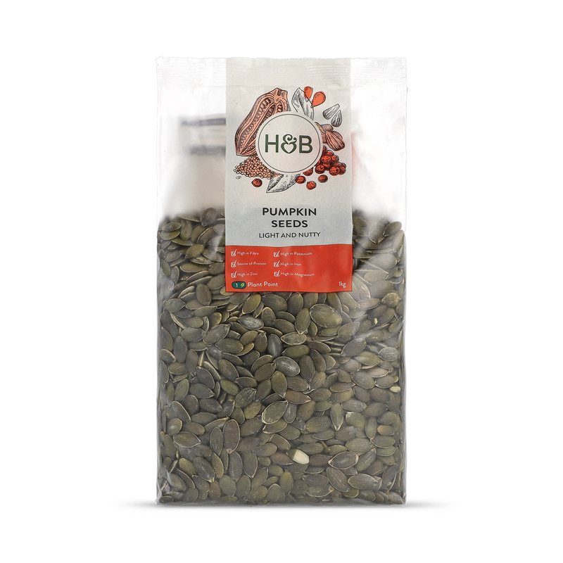 Holland Barrett pumpkin seeds 1kg, UK version