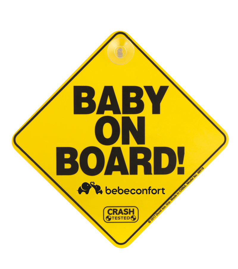 Bebeconfort Baby On Board car sign (British brand)
