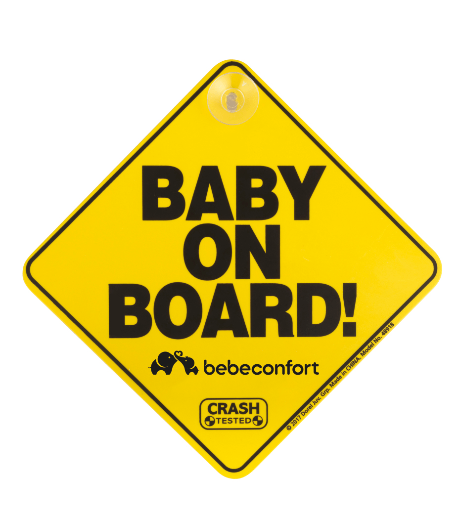 Bebeconfort Baby On Board car sign (British brand)