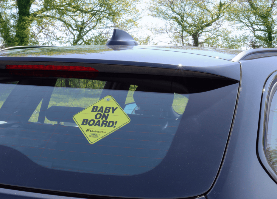 Bebeconfort Baby On Board car sign (British brand)