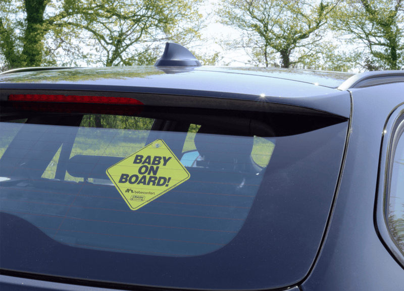 Bebeconfort Baby On Board car sign (British brand)