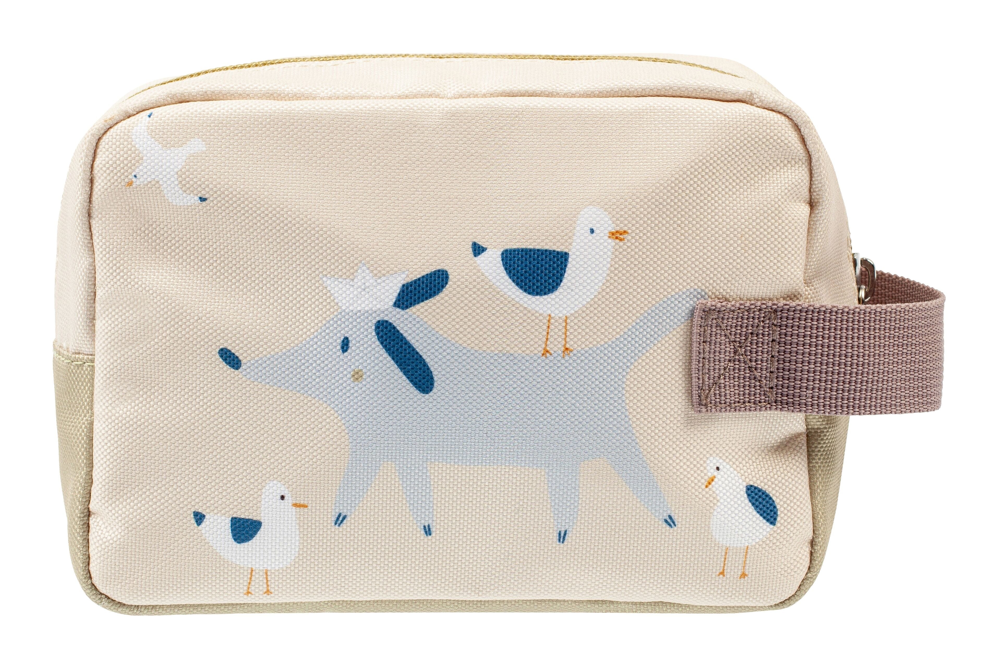 Bebeconfort baby toiletry set Dog & Sea compact case - British product