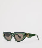 LOEWE Small Butterfly Screen sunglasses, imported from the UK