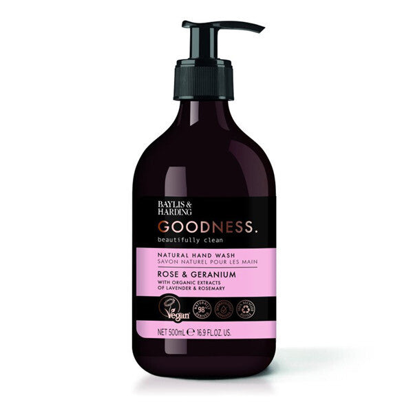 Baylis & Harding Goodness Rose & Geranium Hand Wash GOODS Superdrug   