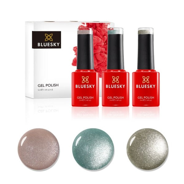 Bluesky Cat Eye Gel Mini Trio - British product