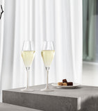 Villeroy & Boch champagne glasses Manufacture Rock Blanc 290ml (British brand)