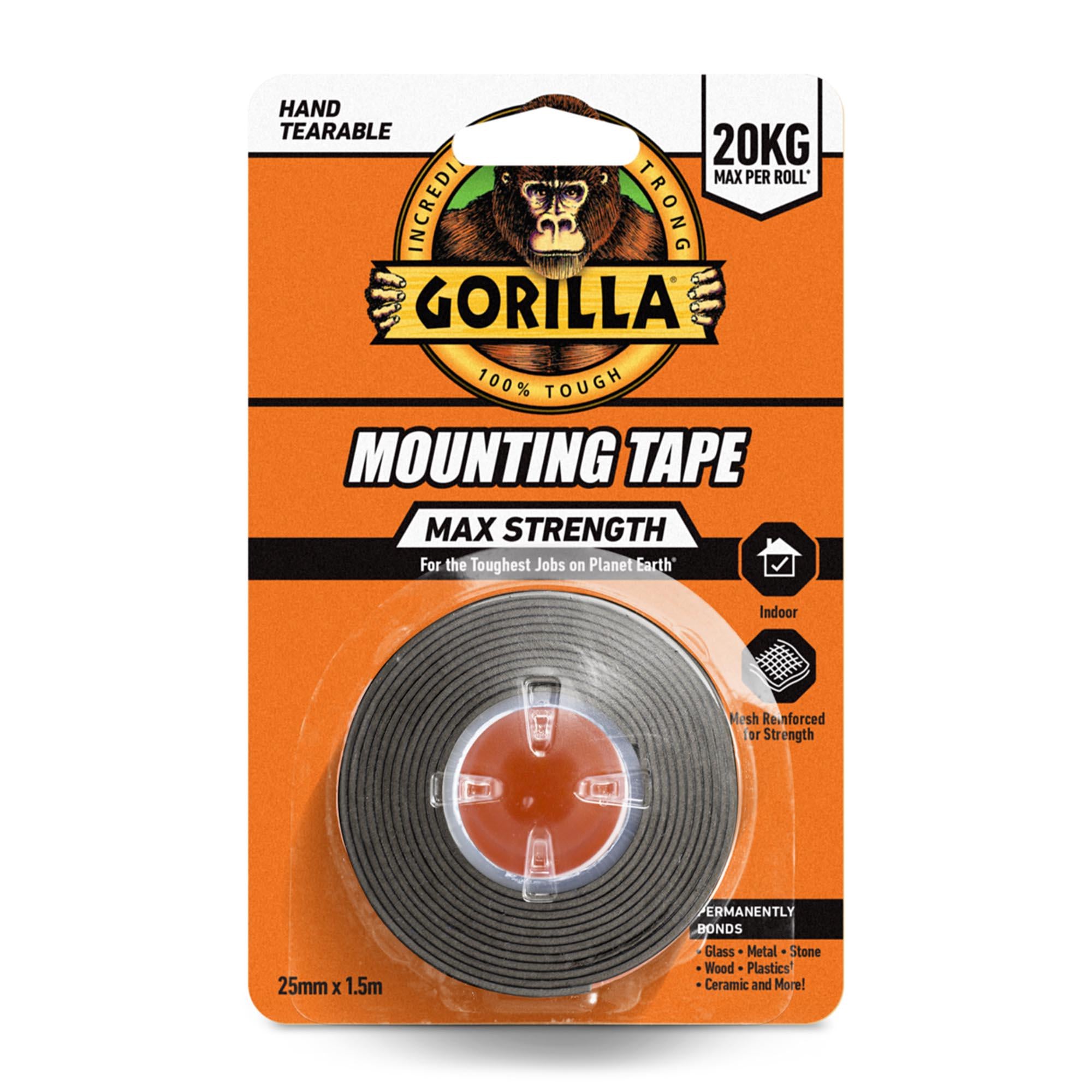 Gorilla Max Strength Mounting Tape GOODS Sainsburys   