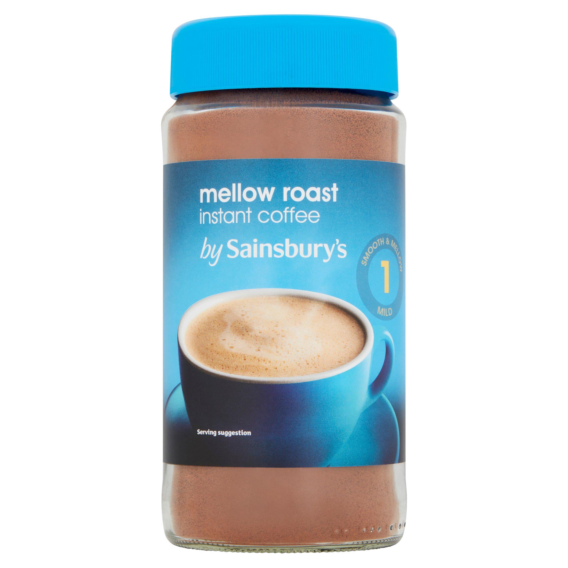 Sainsbury's Mellow Roast Instant Coffee 200g All coffee Sainsburys   