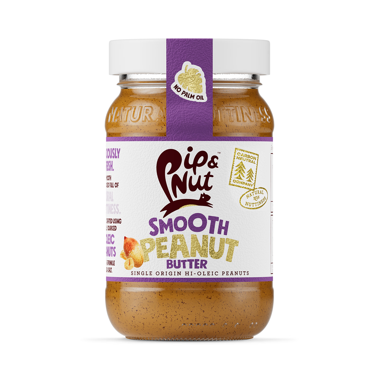 Pip & Nut smooth peanut butter 300g, UK version