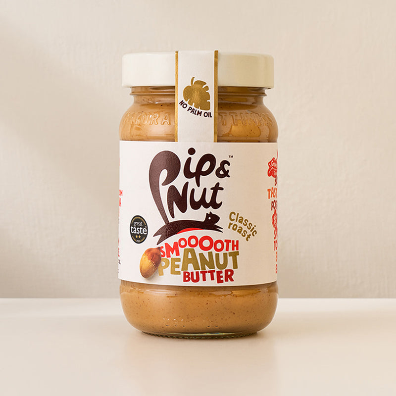 Pip & Nut smooth peanut butter 300g, UK version