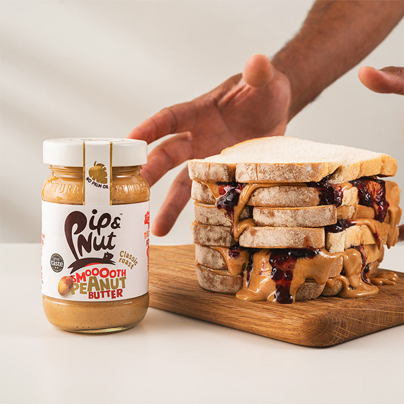 Pip & Nut smooth peanut butter 300g, UK version