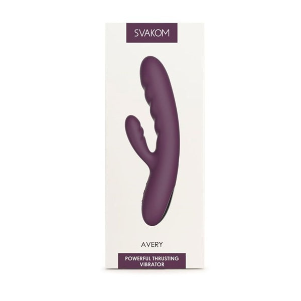 Svakom thrusting vibrator with clitoral stimulator - British product
